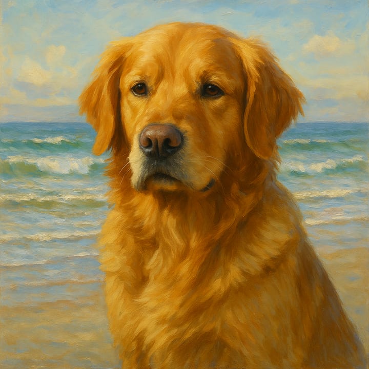 By the Sea — a sample Evermark portrait
