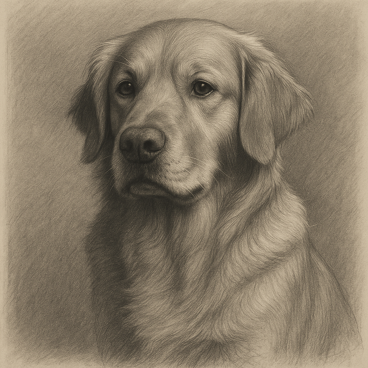 Charcoal — a sample Evermark portrait