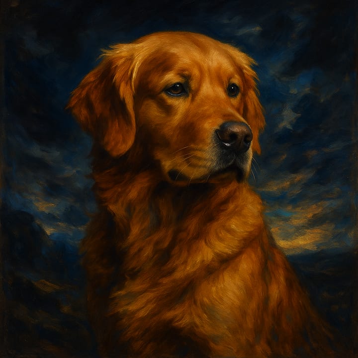 Delacroix — a sample Evermark portrait