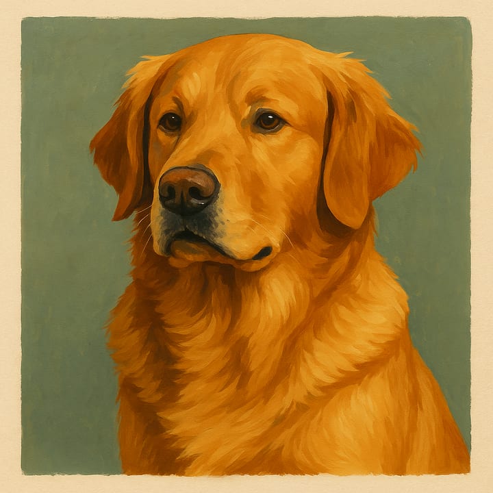Gouache — a sample Evermark portrait