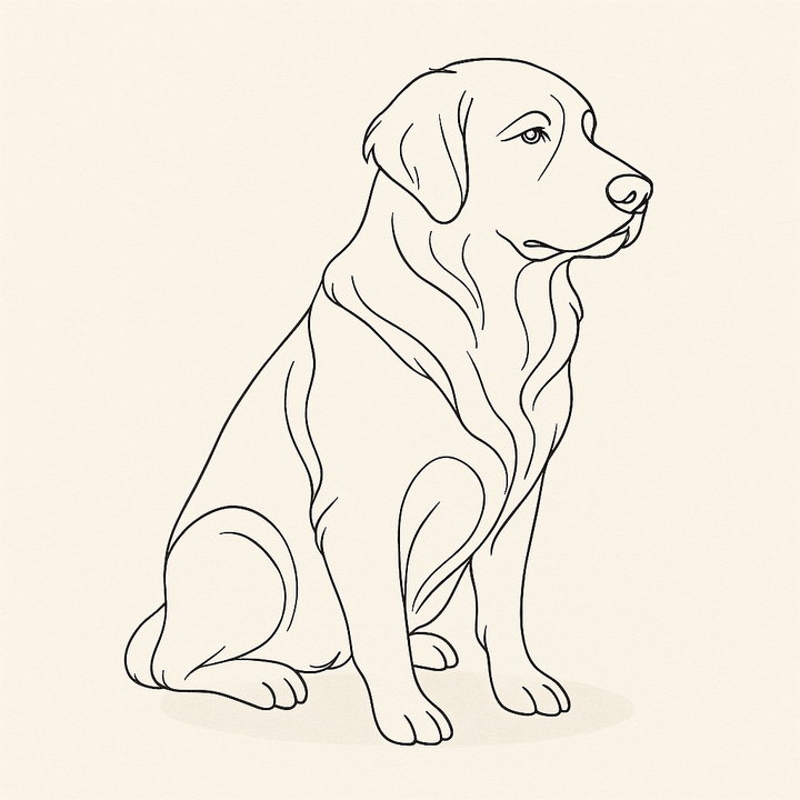 Single Line — a sample Evermark portrait
