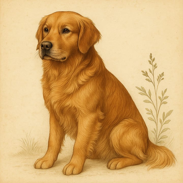 Naturalist Plate — a sample Evermark portrait