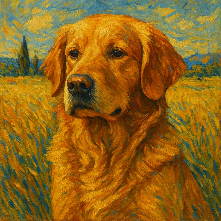 Van Gogh — a sample Evermark portrait