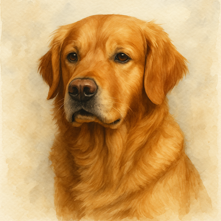 Watercolour — a sample Evermark portrait
